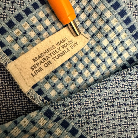 Women's vintage 2 piece 70’s vest and pants - Picture 10 of 10